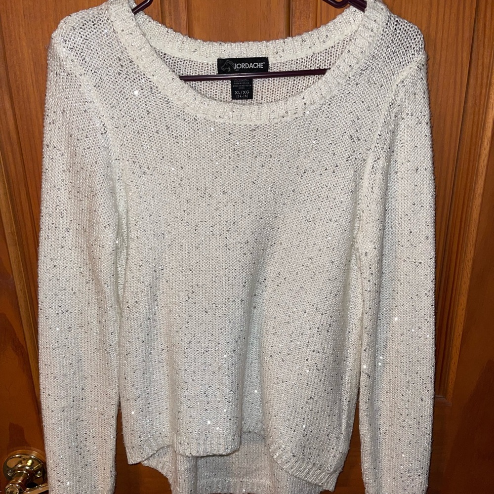 Jordache sequined sweater!